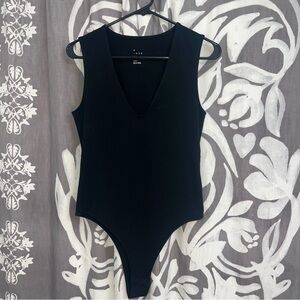 NWT A New Day Black Bodysuit
